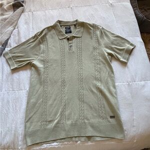 Knit sweater polo